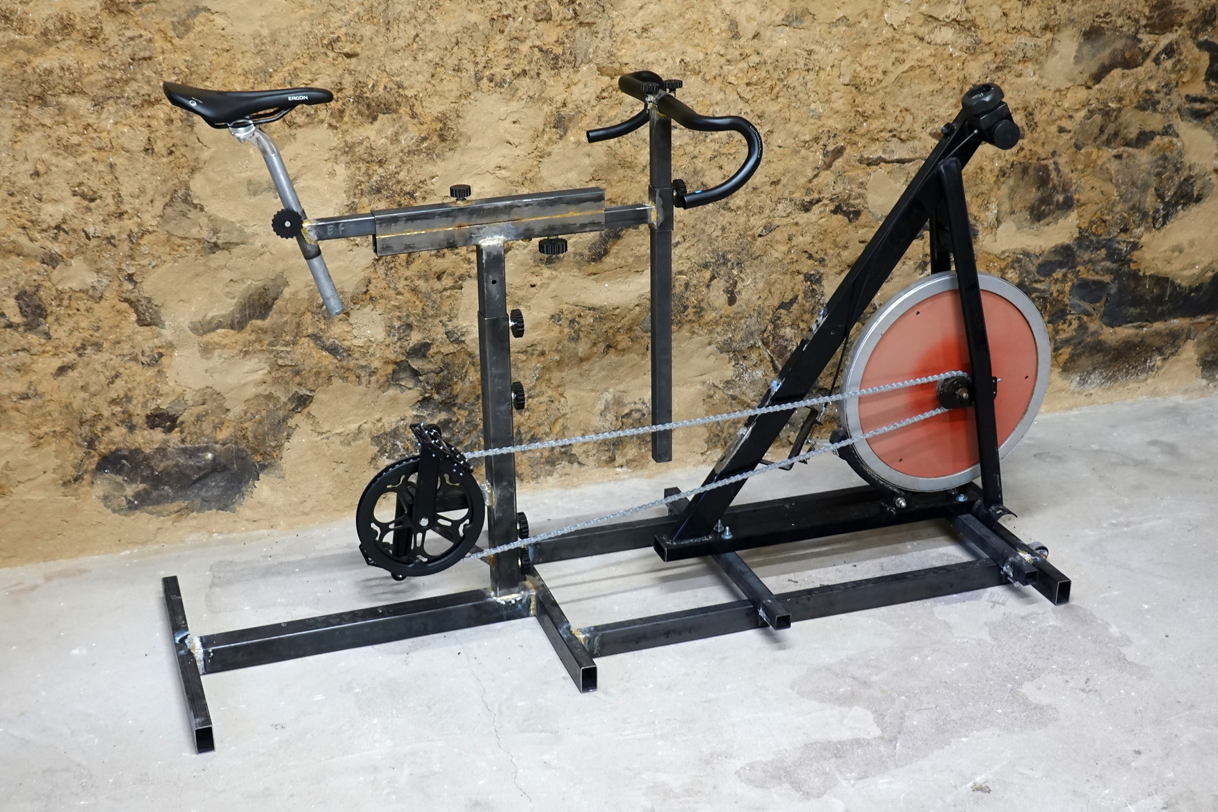 Vélo d'études posturales